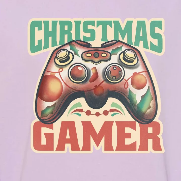 Christmas Gamer Garment-Dyed Sweatshirt