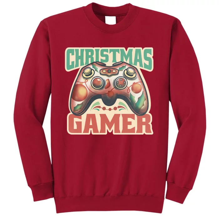 Christmas Gamer Tall Sweatshirt