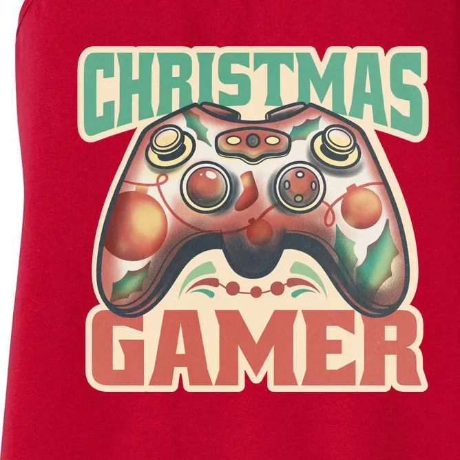 Christmas Gamer Women's Racerback Tank