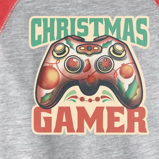 Christmas Gamer Toddler Fine Jersey T-Shirt