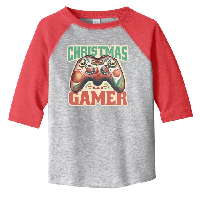 Christmas Gamer Toddler Fine Jersey T-Shirt