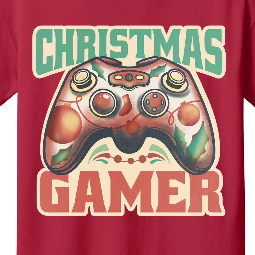 Christmas Gamer Kids T-Shirt