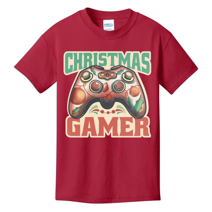 Christmas Gamer Kids T-Shirt