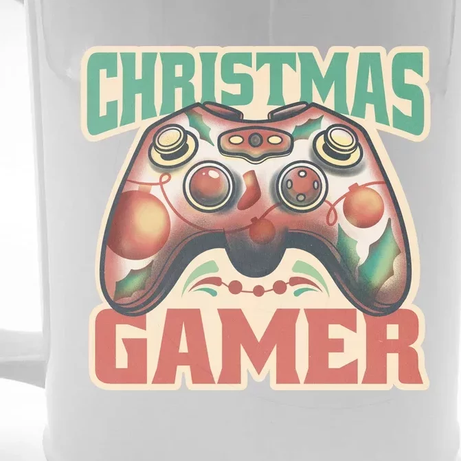 Christmas Gamer Front & Back Beer Stein