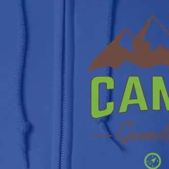 Camp Grandma Cute Gift Full Zip Hoodie