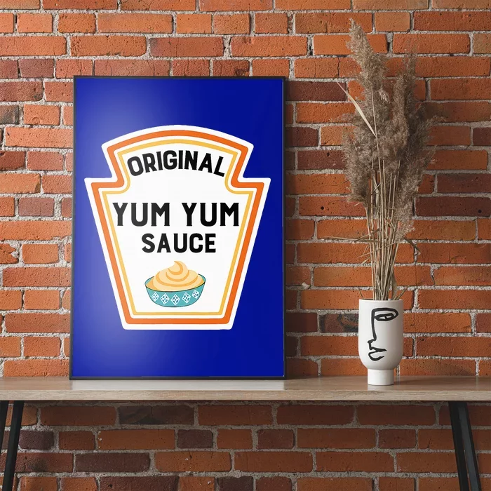 Cute Group Condiments Halloween Costume Family Yum Yum Sauce Poster