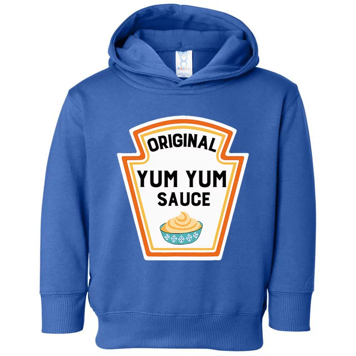 Cute Group Condiments Halloween Costume Family Yum Yum Sauce Toddler Hoodie