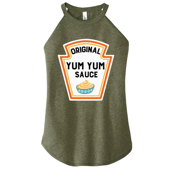 Cute Group Condiments Halloween Costume Family Yum Yum Sauce Women’s Perfect Tri Rocker Tank