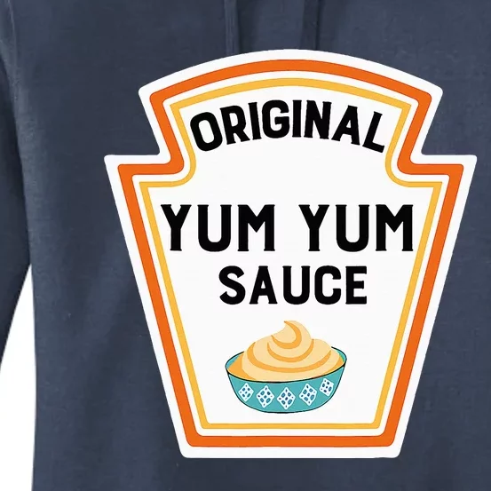 Cute Group Condiments Halloween Costume Family Yum Yum Sauce Women's Pullover Hoodie