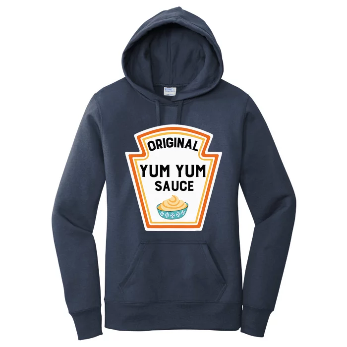 Cute Group Condiments Halloween Costume Family Yum Yum Sauce Women's Pullover Hoodie