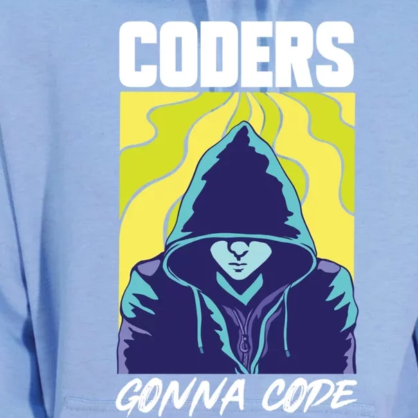 Coders Gonna Code Programmer Software Developer Engineer Cute Gift Unisex Surf Hoodie