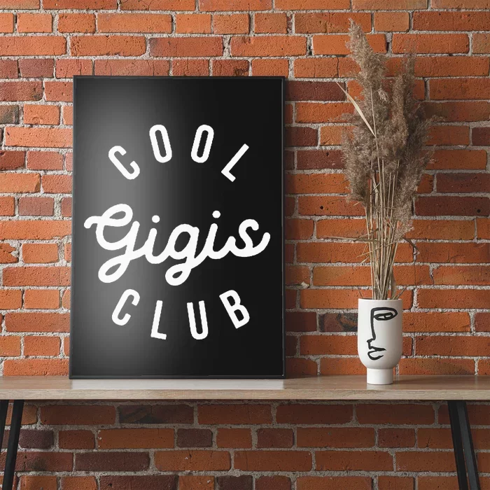 Cool Gigis Club Groovy Poster