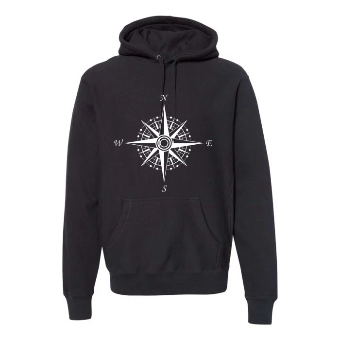 Compass Graphic Premium Hoodie