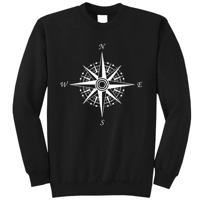 Compass Graphic Tall Sweatshirt