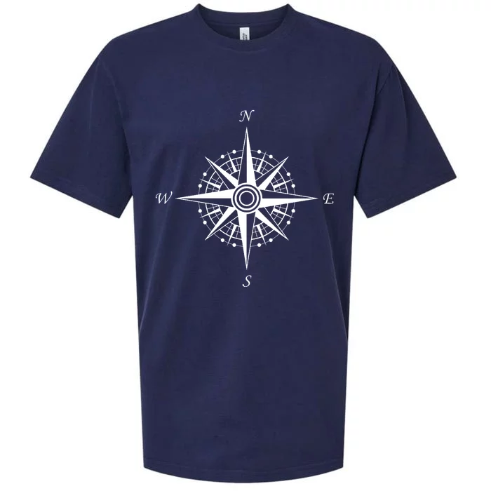 Compass Graphic Sueded Cloud Jersey T-Shirt