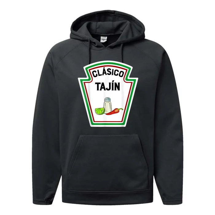 Cute Group Condiments Halloween Costume Family CláSico TajíN Performance Fleece Hoodie