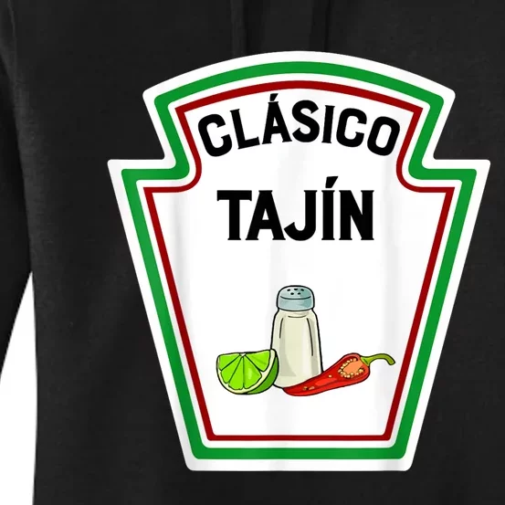 Cute Group Condiments Halloween Costume Family CláSico TajíN Women's Pullover Hoodie