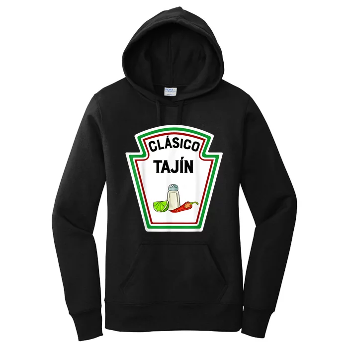 Cute Group Condiments Halloween Costume Family CláSico TajíN Women's Pullover Hoodie