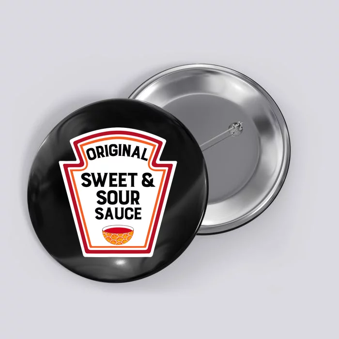 Cute Group Condiments Halloween Costume Sweet Sauce Sour Button