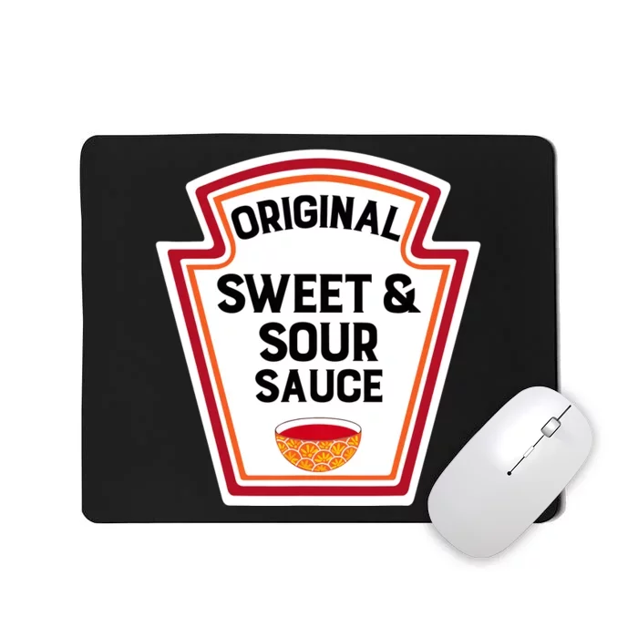 Cute Group Condiments Halloween Costume Sweet Sauce Sour Mousepad