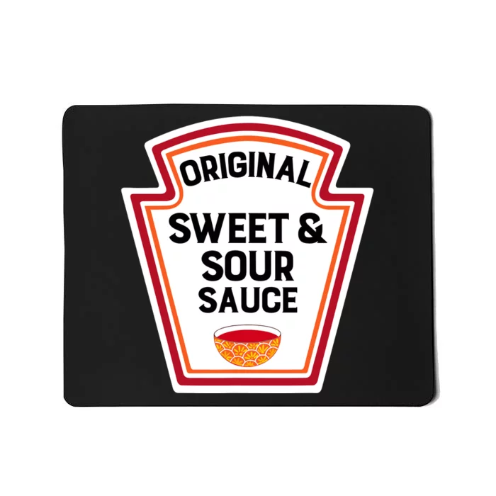 Cute Group Condiments Halloween Costume Sweet Sauce Sour Mousepad