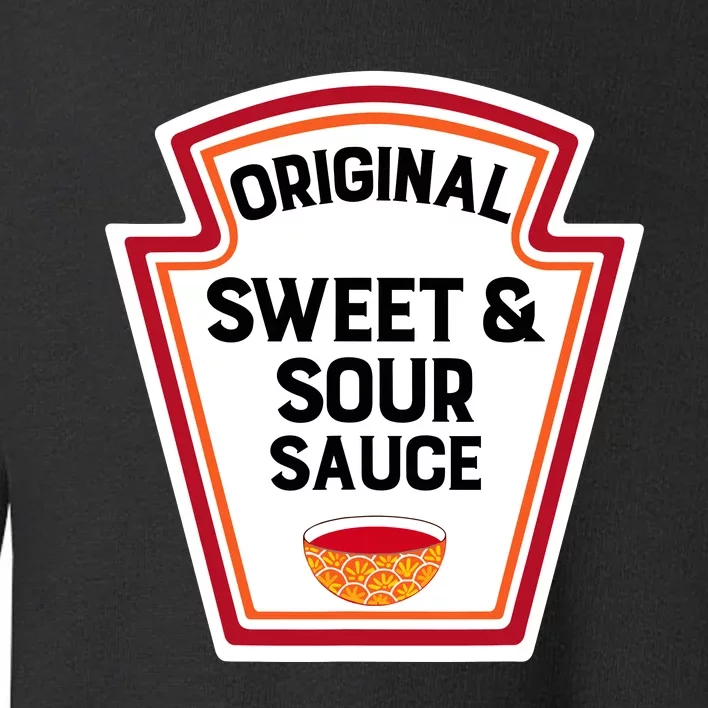 Cute Group Condiments Halloween Costume Sweet Sauce Sour Toddler Sweatshirt