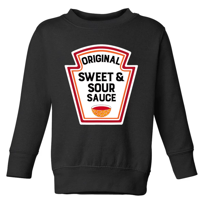 Cute Group Condiments Halloween Costume Sweet Sauce Sour Toddler Sweatshirt