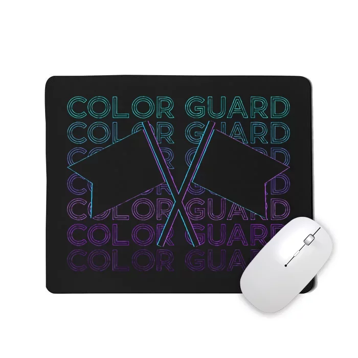 Color Guard Colour Guard Retro Mousepad