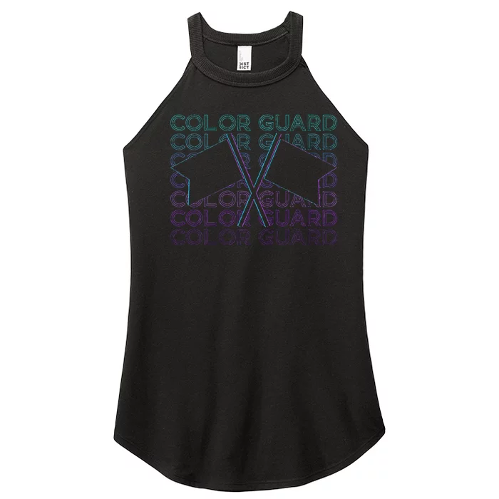 Color Guard Colour Guard Retro Women’s Perfect Tri Rocker Tank