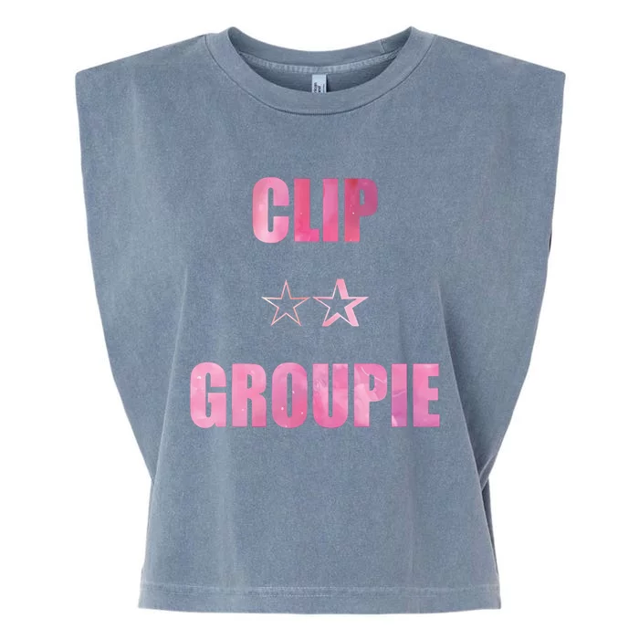 Clip Groupie Garment-Dyed Women's Muscle Tee