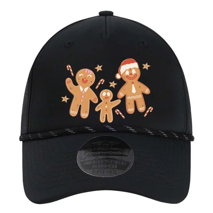 Christmas Gingerbread Cookie Family Cute Performance The Dyno Cap