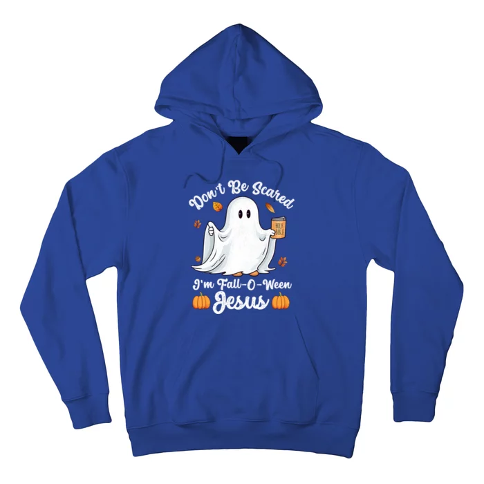 Cute Ghost Christian Halloween Falloween Jesus Pumpkin Gift Hoodie