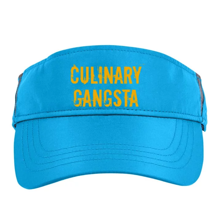 Culinary Gangsta Cute Gift Chef Culinary Gangster Meaningful Gift Adult Drive Performance Visor