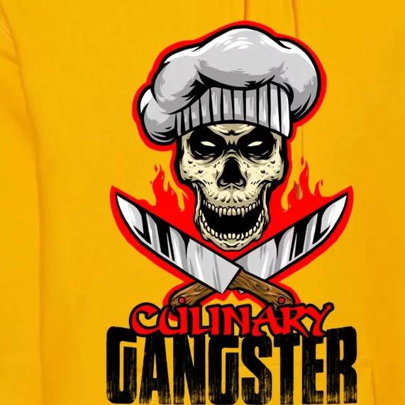 Culinary Gangster Cooking Culinary Art Cook Chef Cute Gift Premium Hoodie