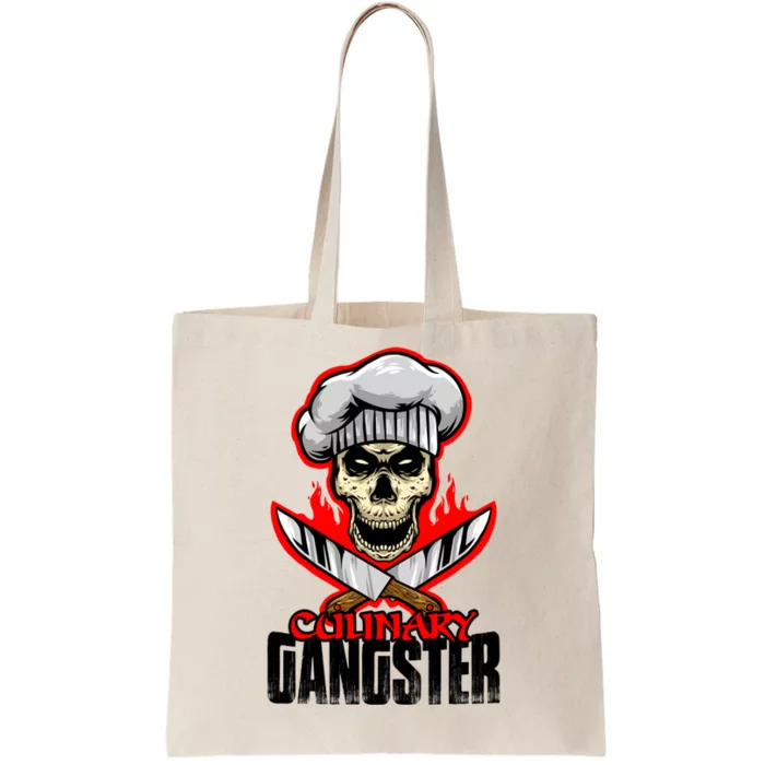 Culinary Gangster Cooking Culinary Art Cook Chef Cute Gift Tote Bag