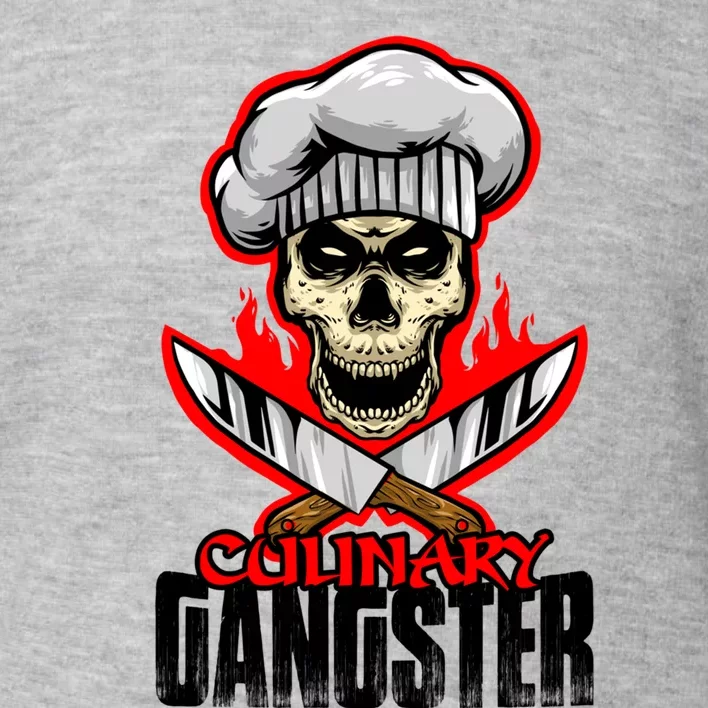 Culinary Gangster Cooking Culinary Art Cook Chef Cute Gift Toddler Sweatshirt