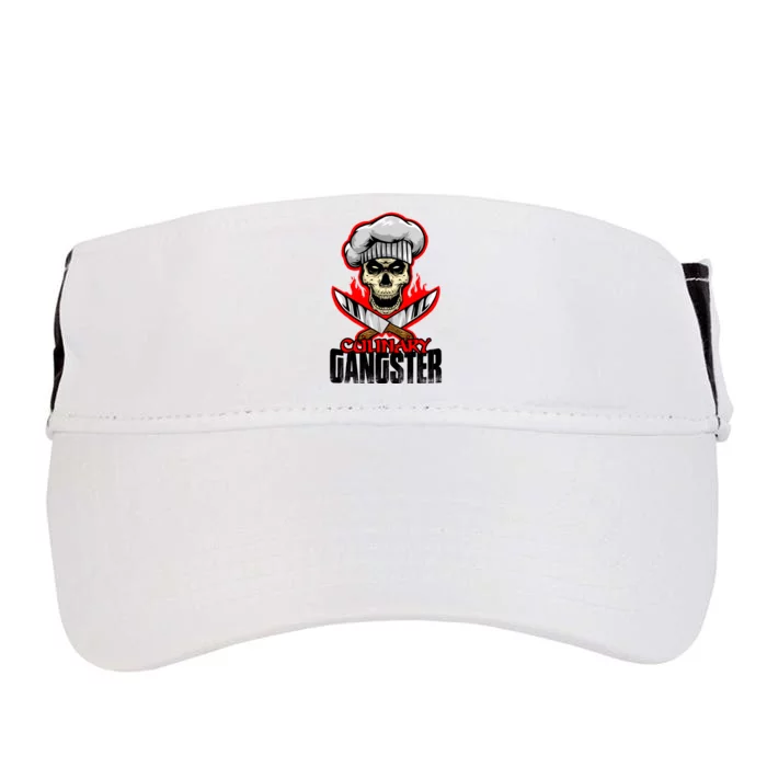 Culinary Gangster Cooking Culinary Art Cook Chef Cute Gift Adult Drive Performance Visor