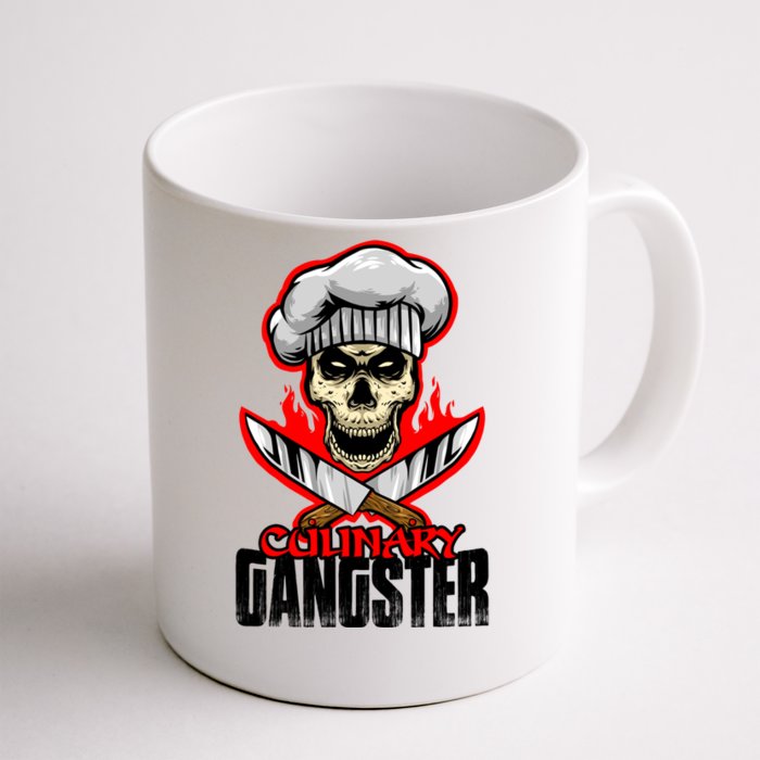 Culinary Gangster Cooking Culinary Art Cook Chef Cute Gift Front & Back Coffee Mug