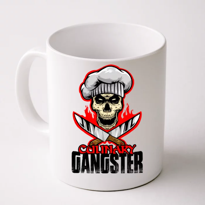 Culinary Gangster Cooking Culinary Art Cook Chef Cute Gift Front & Back Coffee Mug