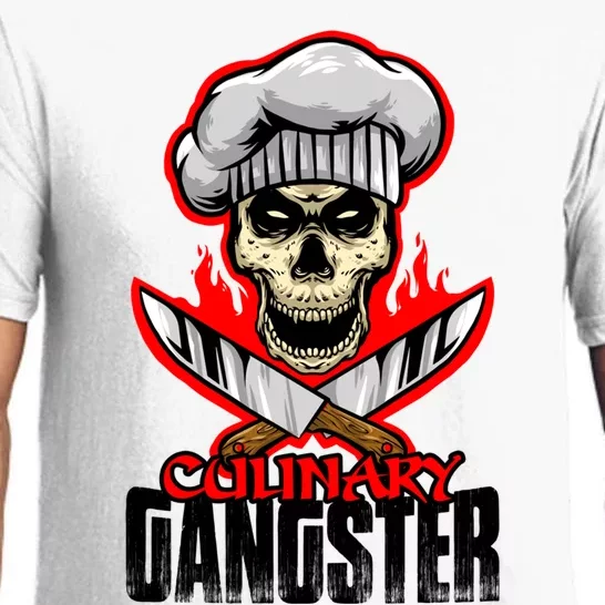 Culinary Gangster Cooking Culinary Art Cook Chef Cute Gift Pajama Set