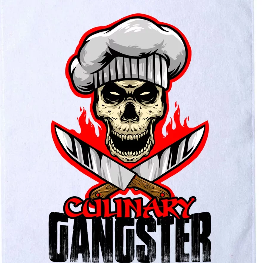 Culinary Gangster Cooking Culinary Art Cook Chef Cute Gift Platinum Collection Golf Towel