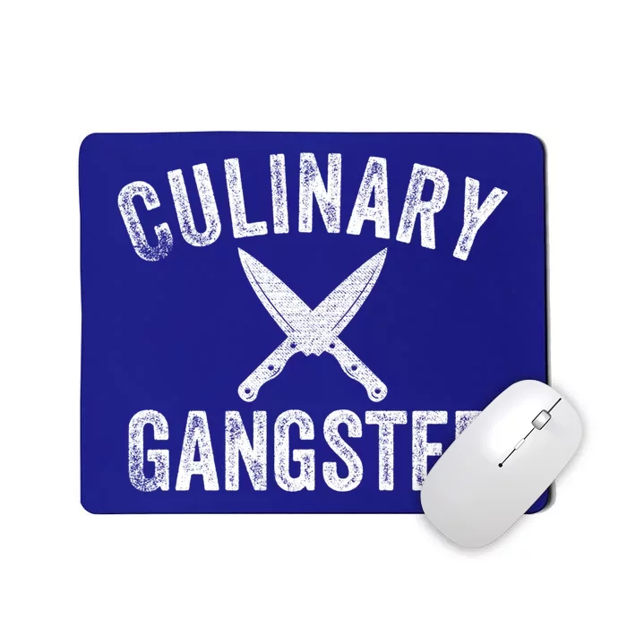 Culinary Gangster Cooking Themed Chefs Cooking Enthusiasts Gift Mousepad