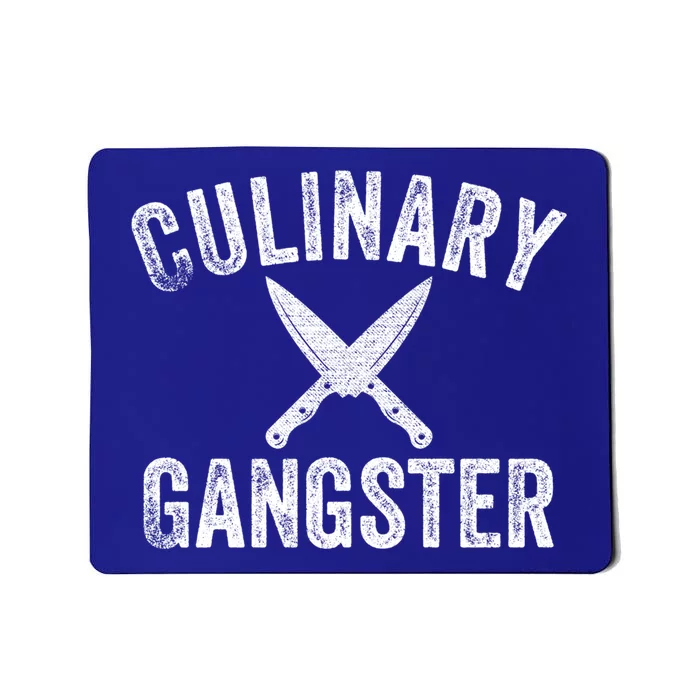 Culinary Gangster Cooking Themed Chefs Cooking Enthusiasts Gift Mousepad