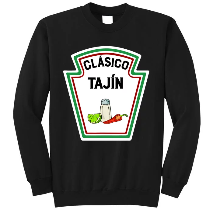 Cute Group Condiments Halloween Costume Family CláSico TajíN Tall Sweatshirt