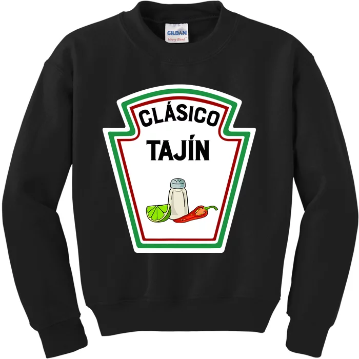 Cute Group Condiments Halloween Costume Family CláSico TajíN Kids Sweatshirt