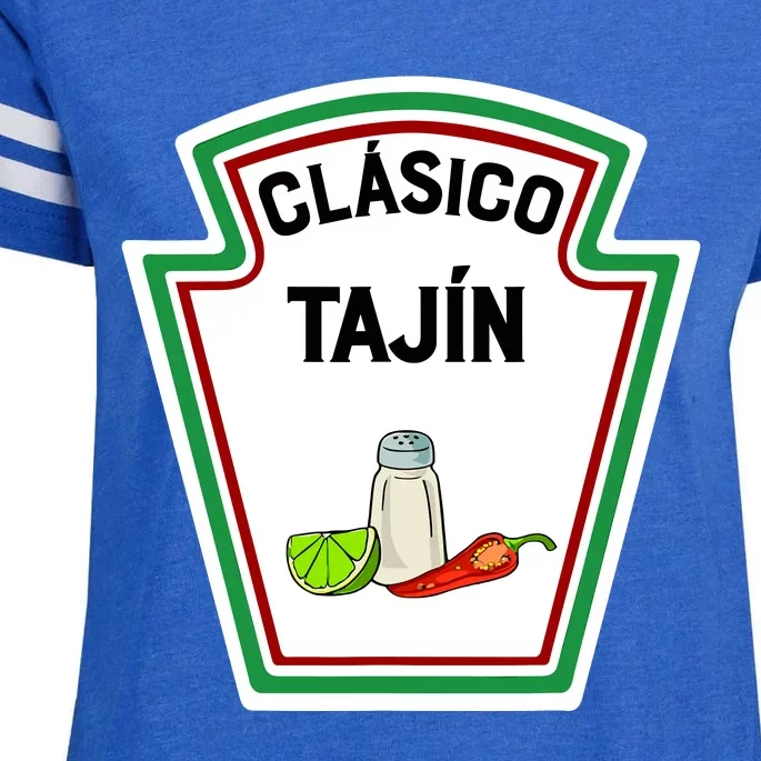 Cute Group Condiments Halloween Costume Family CláSico TajíN Enza Ladies Jersey Football T-Shirt