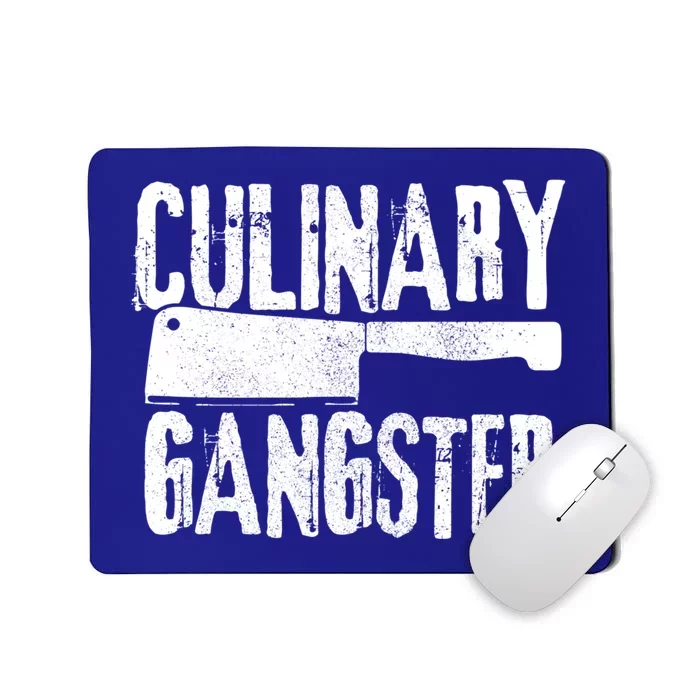 Culinary Gangster Chef Cook Funny Cooking Chef Gift Mousepad