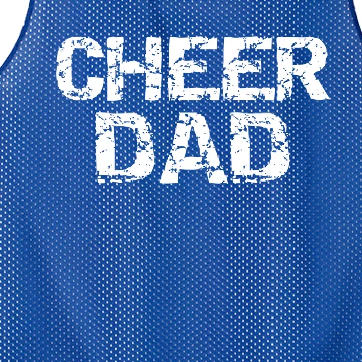 Cheerleading Gift Cheerleader Father Idea Cheer Dad Gift Mesh Reversible Basketball Jersey Tank