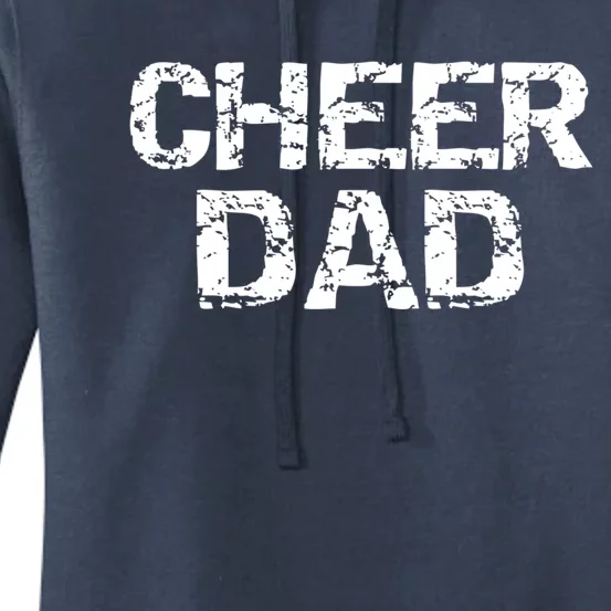 Cheerleading Gift Cheerleader Father Idea Cheer Dad Gift Women's Pullover Hoodie