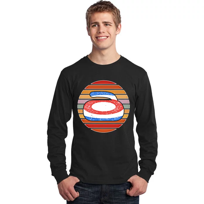 Curling Gift Tall Long Sleeve T-Shirt